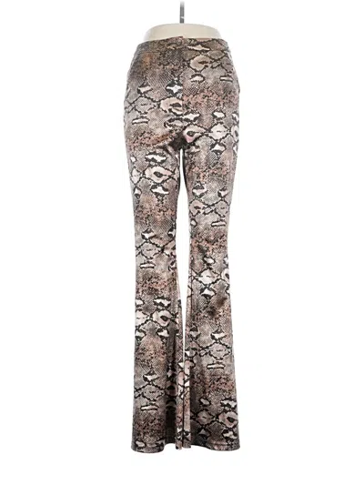 Pre-owned Shein Casual Pants In Brown