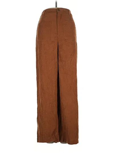 Pre-owned Shein Casual Pants In Brown