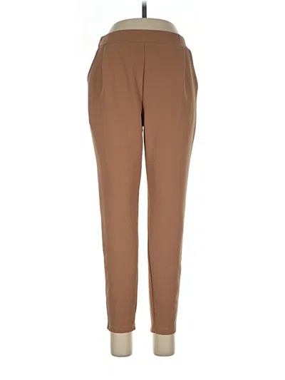 Pre-owned Shein Casual Pants In Brown