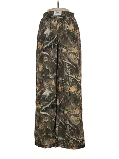 Pre-owned Shein Casual Pants In Brown