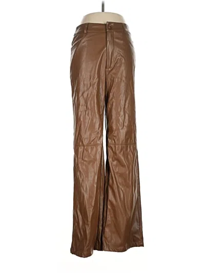 Pre-owned Shein Casual Pants In Brown