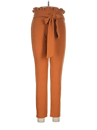 Pre-owned Shein Casual Pants In Brown