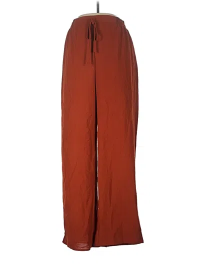 Pre-owned Shein Casual Pants In Brown
