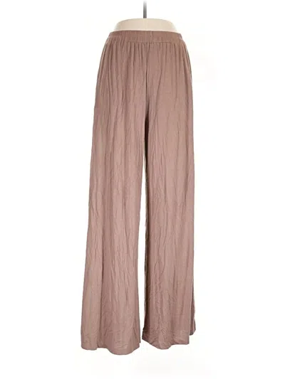 Pre-owned Shein Casual Pants In Brown
