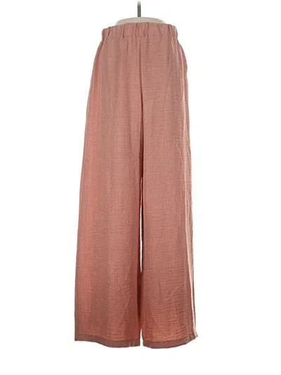 Pre-owned Shein Casual Pants In Brown