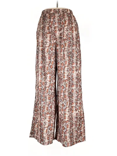 Pre-owned Shein Casual Pants In Brown