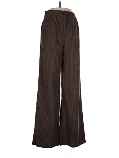 Pre-owned Shein Casual Pants In Brown