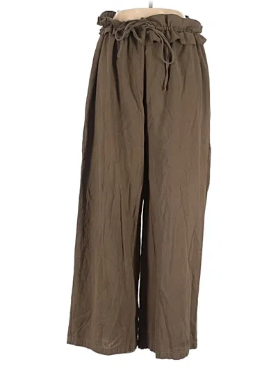Pre-owned Shein Casual Pants In Brown