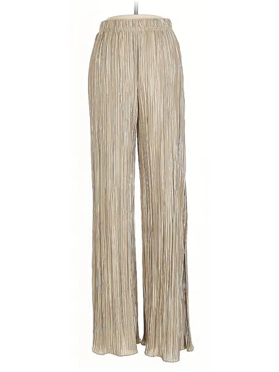 Pre-owned Shein Casual Pants In Gold