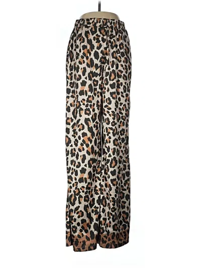 Pre-owned Shein Casual Pants In Gold