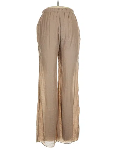 Pre-owned Shein Casual Pants In Gold