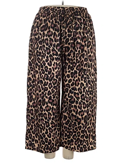 Pre-owned Shein Casual Pants In Gold