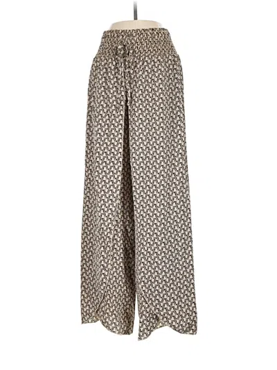 Pre-owned Shein Casual Pants In Gold