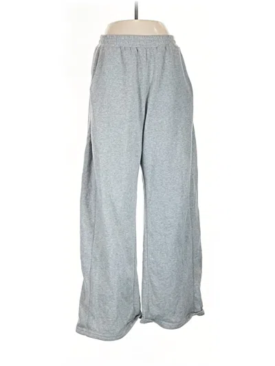 Pre-owned Shein Casual Pants In Gray