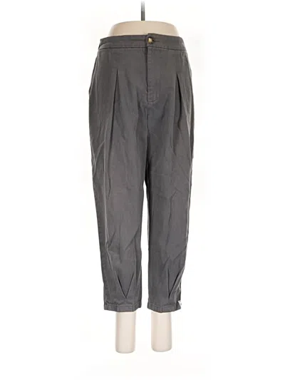 Pre-owned Shein Casual Pants In Gray