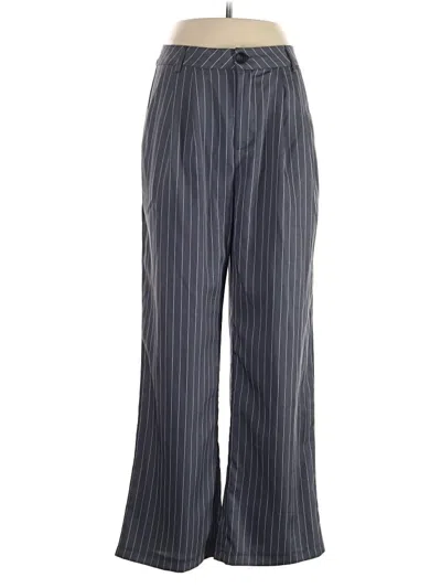 Pre-owned Shein Casual Pants In Gray