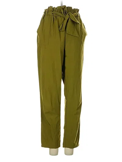 Pre-owned Shein Casual Pants In Green