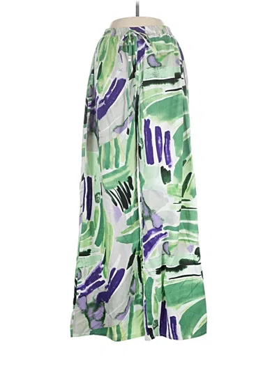 Pre-owned Shein Casual Pants In Green
