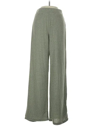 Pre-owned Shein Casual Pants In Green
