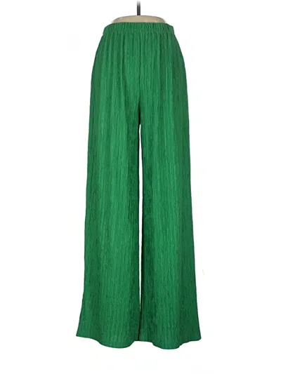 Pre-owned Shein Casual Pants In Green