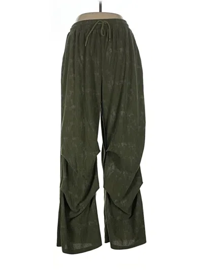 Pre-owned Shein Casual Pants In Green