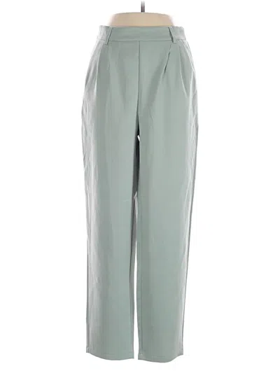 Pre-owned Shein Casual Pants In Green