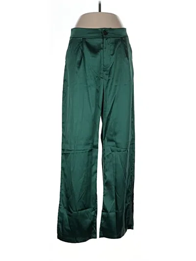 Pre-owned Shein Casual Pants In Green
