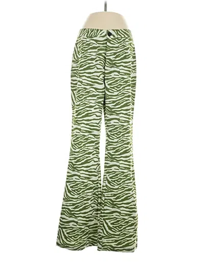 Pre-owned Shein Casual Pants In Green