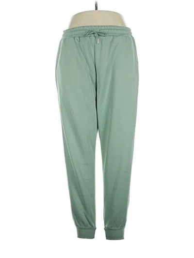 Pre-owned Shein Casual Pants In Green