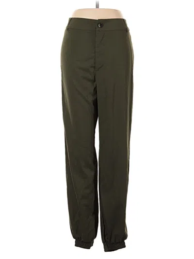 Pre-owned Shein Casual Pants In Green