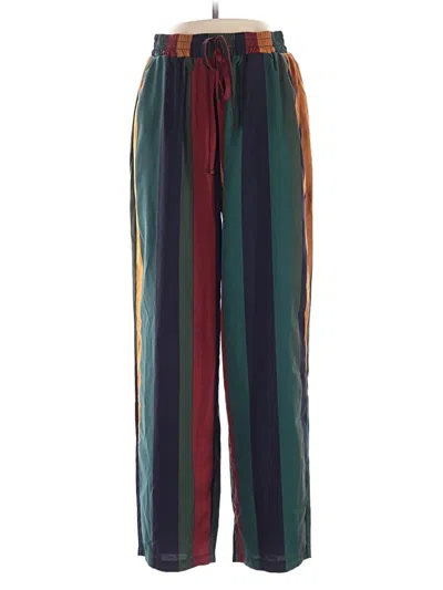 Pre-owned Shein Casual Pants In Green