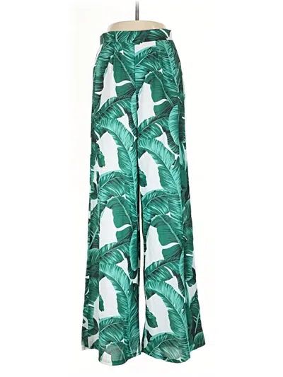 Pre-owned Shein Casual Pants In Green