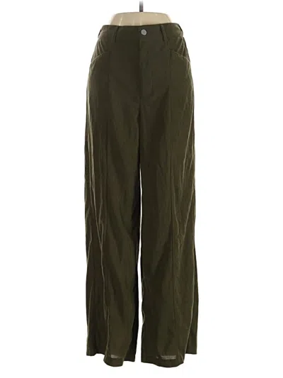 Pre-owned Shein Casual Pants In Green