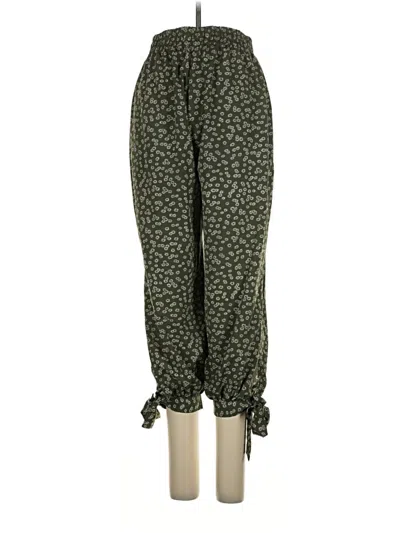 Pre-owned Shein Casual Pants In Green