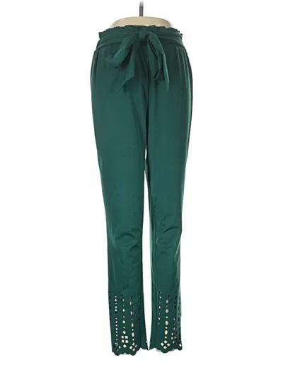 Pre-owned Shein Casual Pants In Green