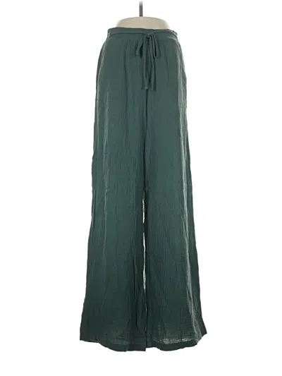 Pre-owned Shein Casual Pants In Green