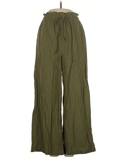 Pre-owned Shein Casual Pants In Green