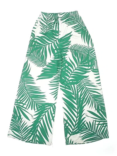 Pre-owned Shein Kids' Casual Pants In Green