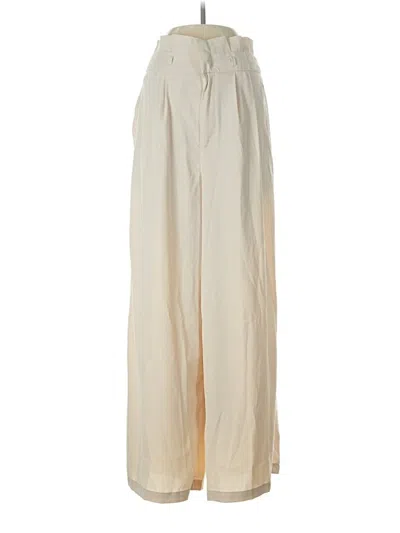 Pre-owned Shein Casual Pants In Ivory
