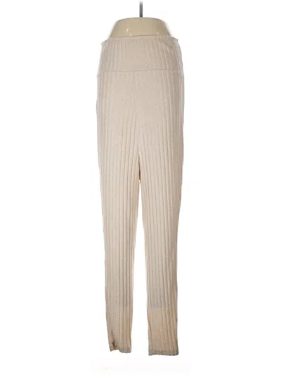 Pre-owned Shein Casual Pants In Ivory