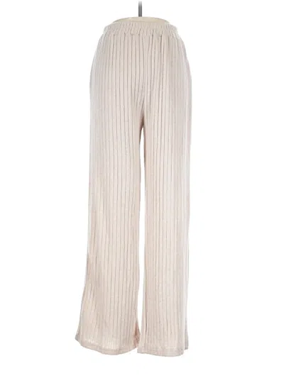 Pre-owned Shein Casual Pants In Ivory