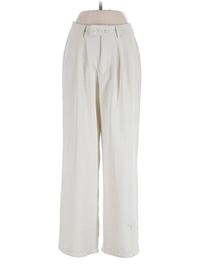 Pre-owned Shein Casual Pants In Ivory