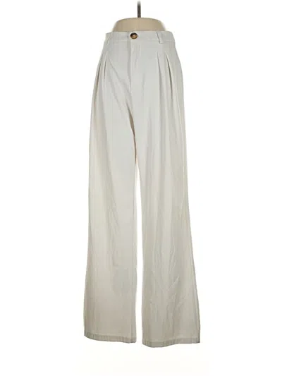 Pre-owned Shein Casual Pants In Ivory