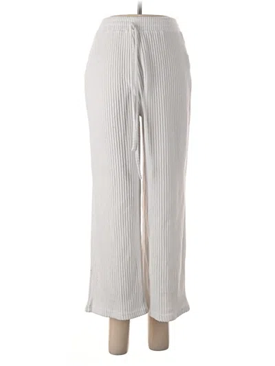 Pre-owned Shein Casual Pants In Ivory
