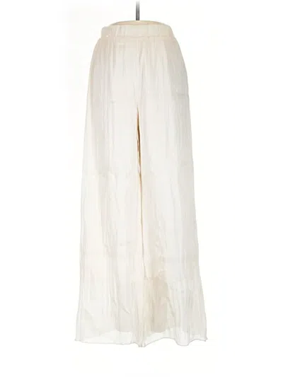 Pre-owned Shein Casual Pants In Ivory