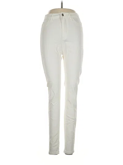 Pre-owned Shein Casual Pants In Ivory