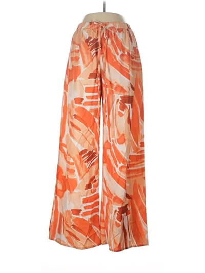 Pre-owned Shein Casual Pants In Orange
