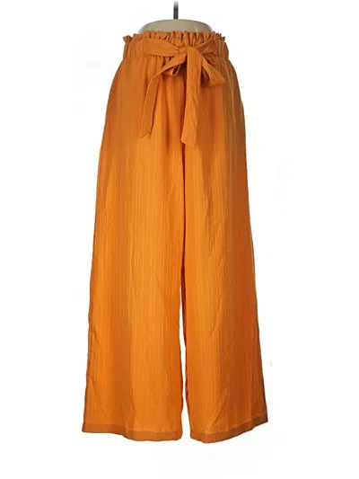 Pre-owned Shein Casual Pants In Orange