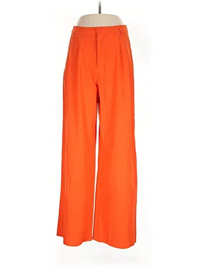 Pre-owned Shein Casual Pants In Orange