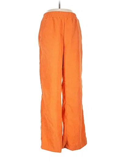 Pre-owned Shein Casual Pants In Orange